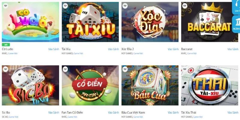 Một số tựa game bài đổi thưởng tại ứng dụng Fun88 không thể bỏ qua